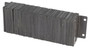 Vestil Laminated Rubber Dock Bumper - 10 In. x 30 In. x 6 In. - Black