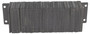 Vestil Laminated Rubber Dock Bumper - 10 In. x 30 In. x 6 In. - Black