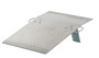 Vestil Aluminum Hand Truck Dock Plate - 30 In. x 36 In. 700 lb - Silver