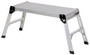 Vestil Aluminum Folding Step Platform - 15 In. x 35 In. 250 lb - Silver