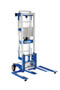 Vestil Factory Installed Aluminum/Steel Retractable Ladder For A-LIFT Models - 250 lb - Silver