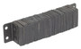 Vestil Laminated Rubber Dock Bumper - 6 In. x 24 In. x 4-1/2 In. - Black