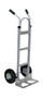 Vestil Aluminum Dual Handle Deluxe Hand Truck with Pneumatic Wheels - 19 In. x 20-1/4 In. x 51-1/4 In. 500 lb - Silver