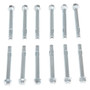 Vestil Steel Concrete Sleeve Anchor Bolts - 12 Pack 3/4 In. x 6 In. - Silver
