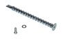 Vestil Steel Heavy Duty Asphalt Anchor - 1-5/8 In. x 1-5/8 In. x 12 In. - Silver
