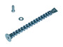 Vestil Steel Heavy Duty Asphalt Anchor - 1-5/8 In. x 1-5/8 In. x 12 In. - Silver