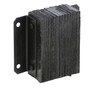 Vestil Laminated Rubber Dock Bumper - 12 In. x 12 In. x 4-1/2 In. - Black
