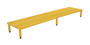 Vestil Steel Adjustable Work-Mate Stand - 97 In. x 23-1/2 In. x 10-1/2 In. 500 lb - Yellow
