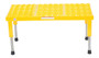 Vestil Steel Adjustable Work-Mate Stand - 35-1/4 In. x 19-9/16 In. x 10-1/2 In. 500 lb - Yellow
