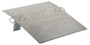 Vestil Aluminum Hand Truck Dock Plate - 36 In. x 36 In. 700 lb - Silver