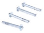 Vestil Steel Concrete Sleeve Anchor Bolts - 4 Pack 1/2 In. x 4 In. - Silver