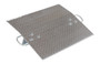 Vestil Aluminum Hand Truck Dock Plate - 30 In. x 24 In. 500 lb - Silver