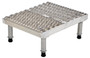 Vestil Stainless Steel Adjustable Work-Mate Stand - 35-1/4 In. x 19 In. x 10-1/2 In. 500 lb - Silver