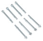 Vestil Steel Concrete Sleeve Anchor Bolts - 8 Pack 3/4 In. x 6 In. - Silver