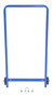 Vestil Steel Portable Dolly Kit For Step Mate Stand Models - 5-9/16 In. x 23-1/2 In. x 40-1/4 In. - Blue