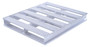 Vestil Aluminum Heavy Duty Pallet - 48 In. x 40-1/8 In. x 6 In. 6000 lb - Silver