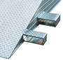 Vestil Factory Installed Welded Steel Fork Pocket - 8-1/8 In. Wide Per Pocket For Wheel Riser - Silver