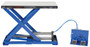 Vestil Steel Pneumatic Scissor Lift Table - 39-1/2 In. x 19-3/4 In. x 29-1/2 In. 200 lb - Blue
