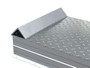 Vestil Aluminum Tread Plate Wheel Riser with Roll Off Guard - 60 In. x 24 In. x 10-1/16 In. 30000 lb - Silver