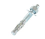 Vestil Steel Concrete Sleeve Anchor Bolts - 3/8 In. x 3 In. - Silver