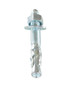 Vestil Steel Concrete Sleeve Anchor Bolts - 3/8 In. x 3 In. - Silver