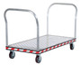 Vestil Aluminum Heavy Duty Dual Handle Tread Plate Platform Truck - 30 In. x 60 In. 3600 lb - Silver