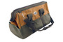 Vestil Canvas Additional - 16 Pocket Tool Storage Bag For Economy Lever Hoist Models - Green/Gold