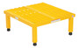 Vestil Steel Adjustable Work-Mate Stand - 23-1/2 In. x 24-1/16 In. x 10-1/2 In. 500 lb - Yellow