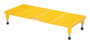 Vestil Steel Adjustable Work-Mate Stand - 47 In. x 19-9/16 In. x 6-3/4 In. 500 lb - Yellow