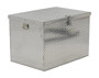Vestil Aluminum Portable Tool Box - 24-3/4 In. x 37-1/4 In. x 24-5/8 In. 2500 lb - Silver