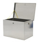 Vestil Aluminum Portable Tool Box - 24-3/4 In. x 37-1/4 In. x 24-5/8 In. 2500 lb - Silver