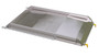 Vestil Aluminum Wheel Walk Ramp Steel Hook Style - 52 In. x 28 In. 3000 lb - Silver