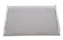 Vestil Aluminum Diamond Tread Hand Truck Dock Board with Curbs - 47-7/8 In. x 37-1/4 In. x 10-3/16 In. 800 lb - Silver