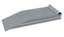 Vestil Aluminum Tread Plate Wheel Riser with Roll Off Guard - 120 In. x 18 In. x 14-1/16 In. 30000 lb - Silver