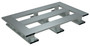 Vestil Aluminum Skid Bottom Half Pallet - 23-7/8 In. x 47-7/8 In. x 5-1/16 In. 4000 lb - Silver