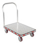 Vestil Aluminum Heavy Duty Tread Plate Platform Truck - 24 In. x 36 In. 3600 lb - Silver