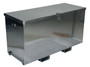 Vestil Aluminum Portable Tool Box with Fork Pockets - 24-13/16 In. x 60-3/4 In. x 33-11/16 In. 2500 lb - Silver