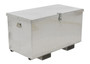 Vestil Aluminum Portable Tool Box with Fork Pockets - 24-3/4 In. x 37-1/4 In. x 27-5/8 In. 2500 lb - Silver