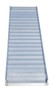 Vestil Aluminum Wheel Walk Ramp Overlapping Style - 144 In. x 28 In. 1900 lb - Silver