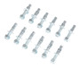 Vestil Steel Concrete Sleeve Anchor Bolts - 12 Pack 3/4 In. x 4 In. - Silver