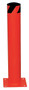 Vestil Steel Pipe Safety Bollard - 36 In. x 5-1/2 In. - Red