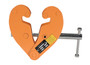 Vestil Steel Beam Clamp Horizontal Lift Style - 16-1/2 In. x 3-1/2 In. x 6-1/4 In. 2000 lb - Orange