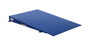 Vestil Steel Approach Ramp for Low Profile Scissor Table Ramp Option - 64-13/16 In. x 39-1/2 In. x 5-1/2 In. 4000 lb - Blue