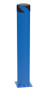 Vestil Steel Pipe Safety Bollard - 42 In. x 6-1/2 In. - Blue