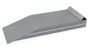 Vestil Aluminum Tread Plate Wheel Riser with Roll Off Guard - 72 In. x 24 In. x 14-1/16 In. 30000 lb - Silver