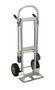 Vestil Aluminum 2 in 1 Convertible Hand Truck - 18-7/8 In. x 20-1/2 In. x 51-1/2 In. 500 lb - Silver