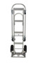 Vestil Aluminum 2 in 1 Convertible Hand Truck - 18-7/8 In. x 20-1/2 In. x 62-1/4 In. 500 lb - Silver