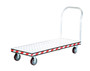 Vestil Aluminum Heavy Duty Tread Plate Platform Truck - 24 In. x 60 In. 3600 lb - Silver