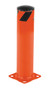 Vestil Steel Pipe Safety Bollard - 36 In. x 5-1/2 In. - Orange