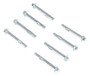 Vestil Steel Concrete Sleeve Anchor Bolts - 8 Pack 5/8 In. x 4 In. - Silver